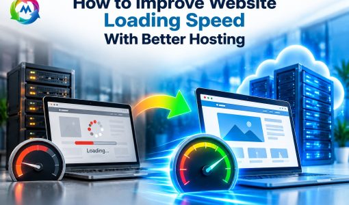 Improve website loading speed with better web hosting