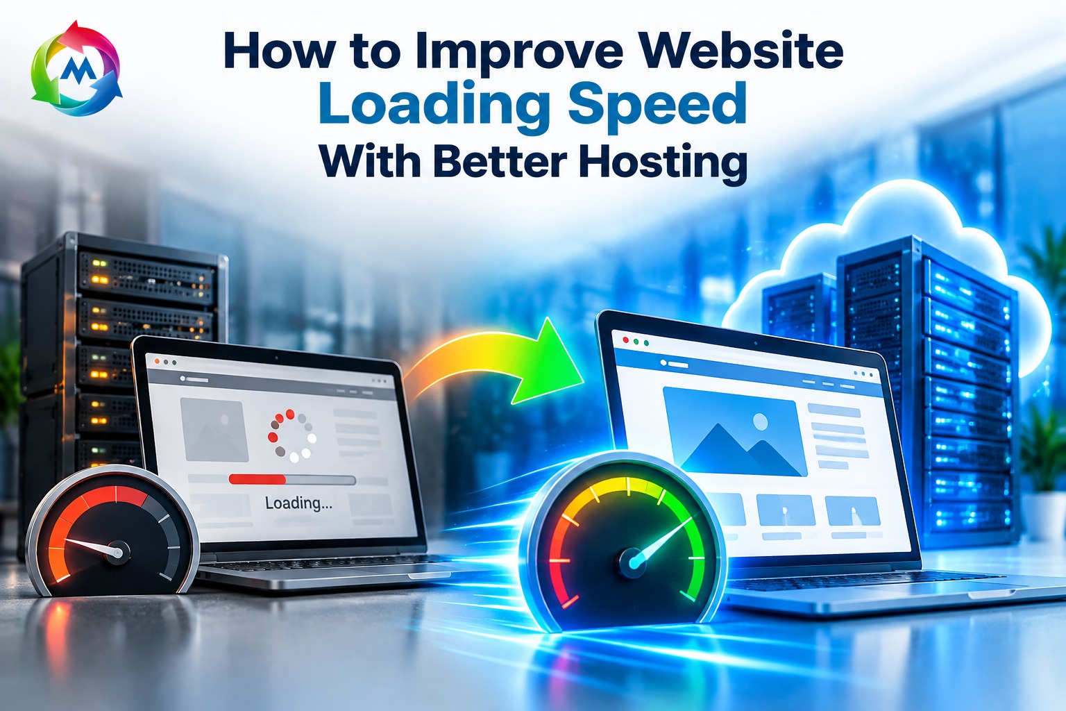 Improve website loading speed with better web hosting