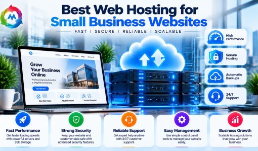 Best web hosting for small business websites with secure server infrastructure