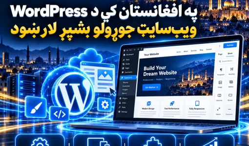 په افغانستان کې د WordPress ویب‌سایټ جوړول د ام‌سافټ ټکنالوژۍ لخوا