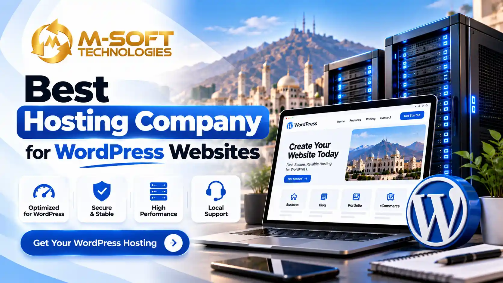 Best Hosting Company for WordPress Websites